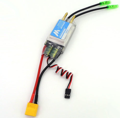 Visit the Store 3-6S 100A 2-Ways 775 RC Boat ESC Water Cooling Speed Controller for Brush Motor RC Tug Bait Fishing
