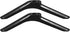 VOSAREA Elegant Base Pedestal Feet Stand Legs Replacement Feet for Tvs Easy Installation
