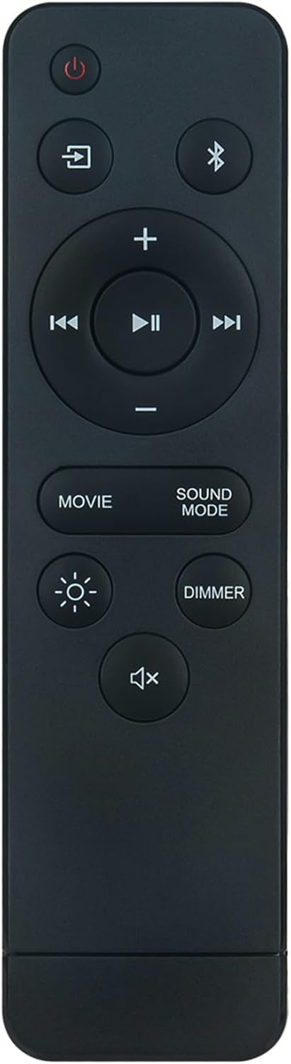 Replacement Remote Control for Onn Soundbar 100075108 20 Inch Sound Bar Speaker