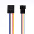 Wixine 5Pcs 5Pin to 4Pin Fan Connector Adapter, Converter Extension Cable Wire