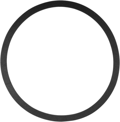 uxcell Black 10 Inch EVA Foam Speaker Edge Surround Rings for Speaker Repair or DIY Projects