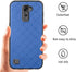ELISORLI Compatible with LG Stylo 2 2+/Stylus 2 Plus/Stylo2 V 2V Verizon Case Rugged Thin Slim Cell Accessories Anti-Slip Fit Rubber TPU Mobile Phone Protection Cover for G LS775 VS835 Women Men Blue