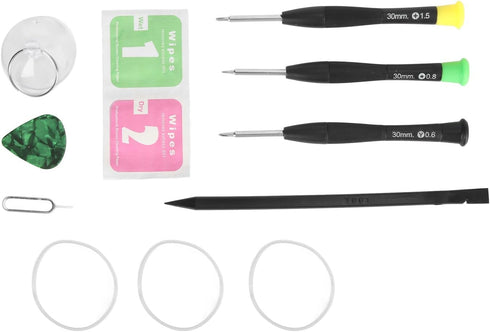 Screen Replacement Repair Kit for Galaxy Z Fold 3 5G F926, Front Outer Lens Glass with OCA Adhesive, Full Tool Kit