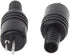 10PCS Male HiFi Speaker Tools Power Signal Black Adapter Accessories, DIN Plug Screw Terminals