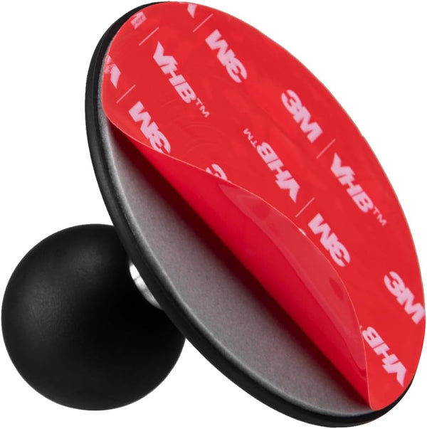 FANAUE Flex Adhesive Ball Base for RAM Mounts B Size Double Socket Arm, 1" Ball Head Adapter for Phone Mount