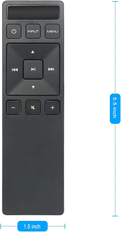 Replacement Remote Control for Vizio Soundbar SB46312-F6 SB36512-F6 SB3651-F6 Sound Bar Models
