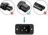 2-Pack Replacement AC Power Cord, 3.28 feet (1 meter) 3 Prong 18 AWG for Printer, PC, Monitor Power Supply