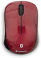 Verbatim Bluetooth Wireless Tablet Multi-Trac Blue LED Mouse - Garnet