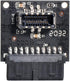 cablecc USB 3.1 Front Panel Socket Type-E - USB 3.0 20Pin Header Male Extension Adapter for Motherboard