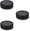 Camera Rear Lens Cap & Body Cap Cover for Canon RF Mount Mirrorless Cameras, 3 Packs