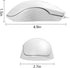 Wired Gaming Mouse - RGB Ergonomic LED Backlit USB Gamer Mouse for Windows, Mac, and Linux OS, White