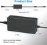 ZYHKJYL 12V 5A 60W 100-240v, 5.5x2.5mm Power Supply for LED Light Strips(with a Female DC Connctor), Security Camera