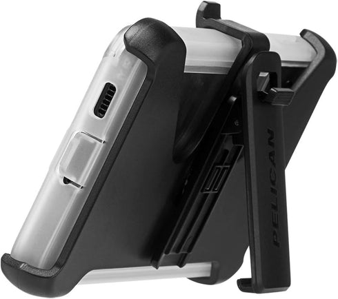 Pelican Voyager Series Case for Samsung Galaxy S21 Plus 5G, Rugged Phone Cover with Belt Clip Holster, 18FT MIL-Grade