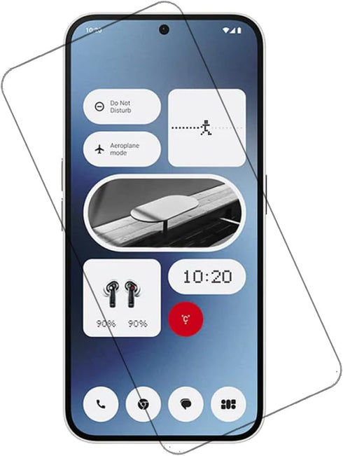 2 Pack High Clear Tempered Glass Screen Protector for Nothing Phone 2, 9H Frontier Protective Protector