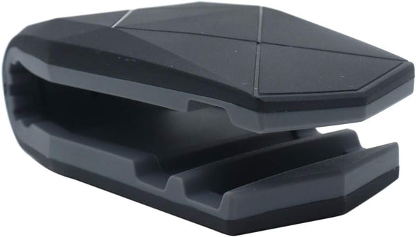 Modengzhe Universal Dark Grey Silicone Phone GPS Clip Holder for Car Use