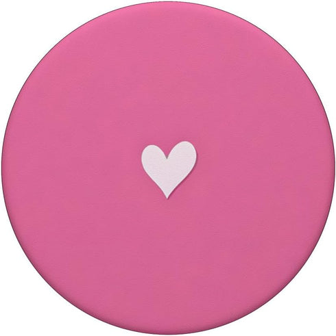 Cute Heart Love Pink PopSockets Standard PopGrip