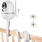 Haoyou Flexible Baby Monitor Mount Bracket for Hello Baby HB6550/Pro/Plus/HB65/HB66/HB6339/HB248 and ANMEATE SM935E,
