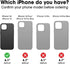 OtterBox Symmetry 14 13 Packaging + Pop Clear Series Case for iPhone & iPhone (Only) - Non-Retail - Clear