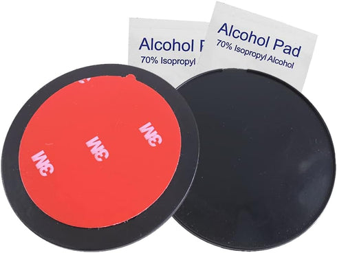 Randconcept - 70mm Adhesive Dashboard Pad Mounting Disk with Adhesive for Suction Cup