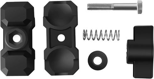 Short Double Socket Arm for RAM Mounts, Compatible with B Size 1'' Ball Phone Holder, Aluminum Alloy Material