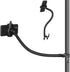 Phone Holder for Mic Stand/Music Stand/Treadmill/Spin Bike, 50 cm Long Flexible Gooseneck Arm Super Crab Clamp Mount