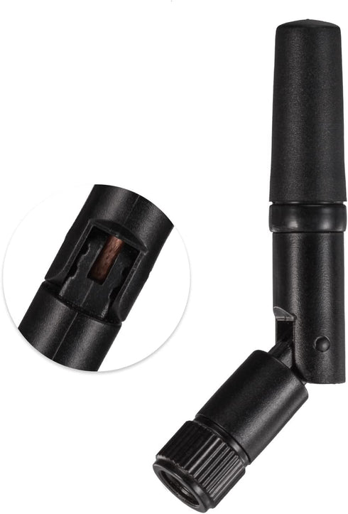 Eightwood M.2 2.4GHz 5GHz 10in M.2 WiFi Card Antenna Small WiFi Antenna + RP-SMA Cable + Computer Slot Bracket for NGFF