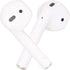 Rayker Earbud Covers Replacement for Airpods, Anti-Slip Ear Tips, 4 Pairs, Slim (White)