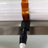 VANTRONIK Ultra-Thin Flat Coaxial Cable for TV, 11.8 inches Long, F Connector, Soft Window Cable for Windows