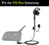 Right Ear Referee Earphone, Headset Earhook Earpiece Fit for V6 V4 FBIM Soccer Football Coach Intercom Radio