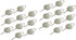 jojofuny 200pcs Sim Tray Remover Tool for Cell Phones Sim Ejector Pin