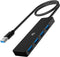 Tymyp USB Hub, 4-Port USB 3.0 Hub, USB Expander for Laptop, Xbox, Flash