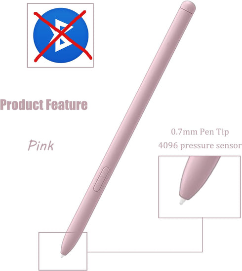 2 Pack Galaxy Tab S6 Lite S Pen Replacement for Samsung Galaxy Tab S6 Lite Stylus Pen S Pen, EJ-PP610BPEGUJ, No