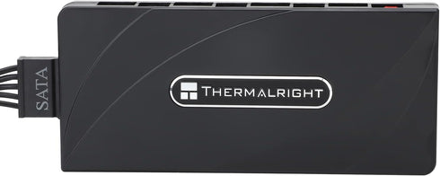 8 8-Port 4 5V-3Pin Cord(12V 4-pin Thermalright ARGB Fan HUB Controller Support Groups of Fans, Pin PC Fan Controller