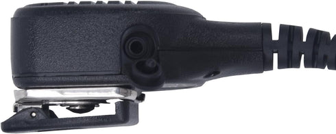SL300 Radio Speaker Mic Shoulder Handheld Lapel Microphone with 3.5mm Audio Jack for Wave TLK-100 SL3500e SL7550e