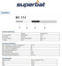 Superbat WiFi Antenna Extension Cable, 4inch MMCX Male Right Angle to SMA Female RG174 Coax Cable for Wireless Ethernet