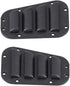 Set -4 1/10 RC Car Intake Grille & Engine Cover Hinge, Plastic Intake Grilles Engine Cover Hinges with Stickers