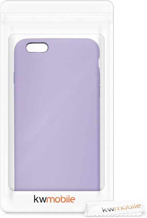 kwmobile Case for Apple iPhone 6 Plus / 6S Plus - TPU Silicone Phone Cover with Soft Finish, Lavender