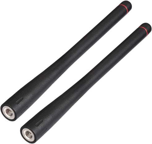 BINGFU 136-174MHz 2-Pack HX210 HX870 HX890 HX300 HX380 HX40 HX280 HX290 HX370 Handheld Marine VHF Radio Antenna Rubber