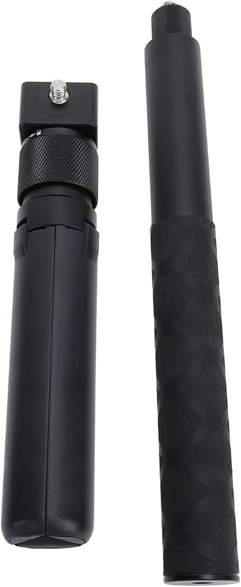 Serounder Invisible 47in Selfie Stick, 6.9in Time Tripod Camera Selfie Stick with 1/4