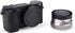 Camera Rear Lens Cap & Body Cap Cover for Sony E Mount A1 A7C A7R IV III A7 III II A7S III II A6600 (2 Packs)