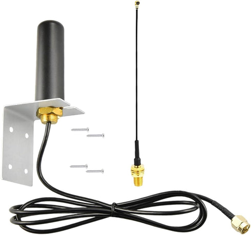 Boobrie 915Mhz LoRa Antenna Omni-Directional 5dBi SMA Male + 15CM Adapter Cable for