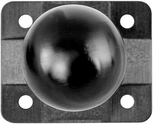 ARKON Mounts 4-Hole AMPS to 38mm (1.5") Ball Adapter | Permanent Flat Surface Mount | Durable Composite Construction