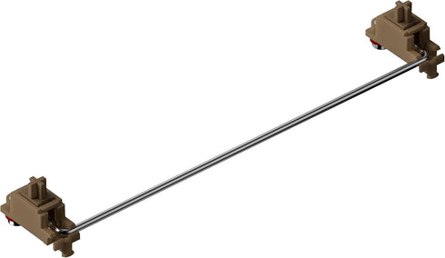 GATERON Screw in Stabilizer for 60% Mechanical Keyboard Satellite Switch 7U 6.25U 2U (Khaki)