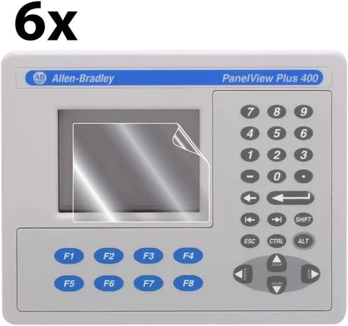 IPG Hydrogel Invisible Ultra HD Clear Film Screen Protector for Allen Bradley PanelView Plus 6 400 (6 Units) - Anti