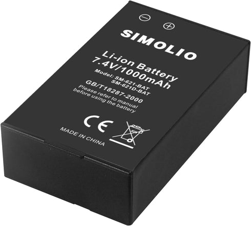 SIMOLIO Rechargeable Li-ion Battery, SM-621, SM-621D