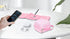 Khanka Hard Travel Case for Iseyyox/RTOPS/Hicober/UCOMX Nano 3 in 1 Wireless Charger (Pink)