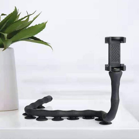 Cute Worm 360 Degree Rotating Cell Phone Holder, Flexible Mount with Suction Cup for iPhone, Samsung, LG, Nexus