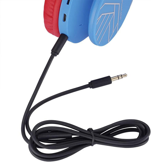 PowerLocus Bluetooth Headphones for Kids, Wireless Over Ear Headset with Microphone and 85DB Volume Limit