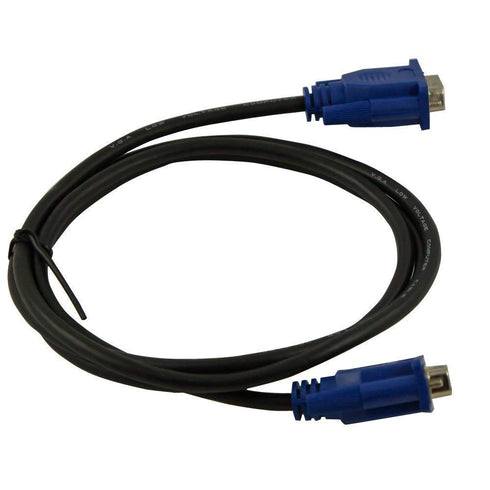 Generic HD15 4.5 2 Pack Premium Blue Connectors Male to Male SVGA VGA Long Video Monitor Cable for TV Computer