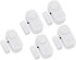 Wireless Entry Home Door Window Burglar Alarm System with Magnetic Sensor (Pack of 5)